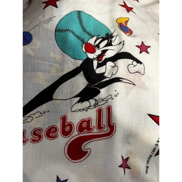 Vintage crib sheets/toddler sheets Disney and Warner Brothers Mickey Daffy Duck - Picture 8 of 10